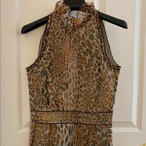 Phillip Lim leopard print skirt